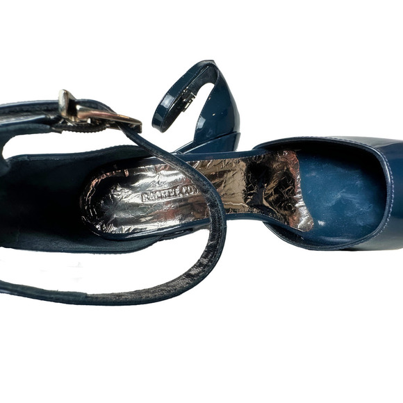 Rachel Comey Teal Paten Leather Coppa Block Heel - EUC size 9.5 - Picture 8 of 8